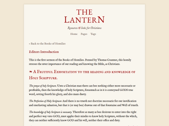 homily1 screenshot