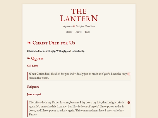 notes_christ_forus screenshot