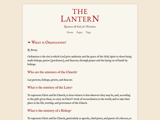 ordination screenshot