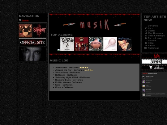 music screenshot