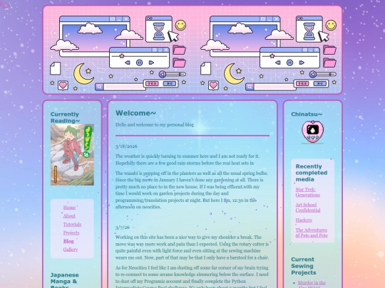 blog screenshot
