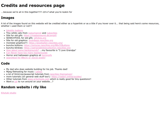 credits screenshot