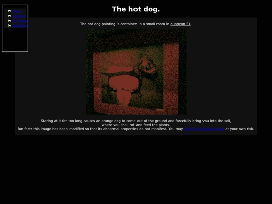 Encyclopedia/hotdog screenshot