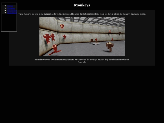 Encyclopedia/monkeys screenshot