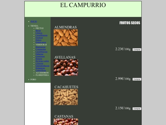 FRUTOSSECOS screenshot