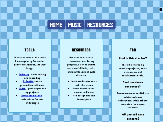 resources screenshot
