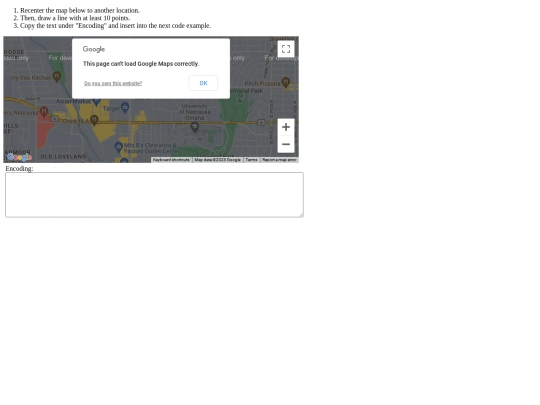 GEOG3530/code14/A-Lines/14_11_Polyline_Encoding screenshot