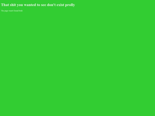 not_found screenshot