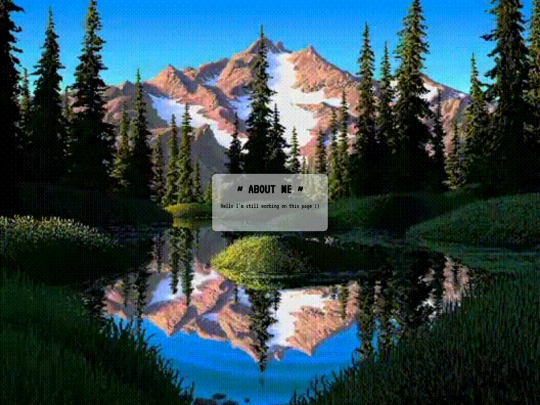 about-me screenshot