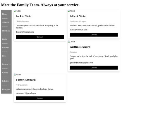 Staff Page/Staff Page screenshot
