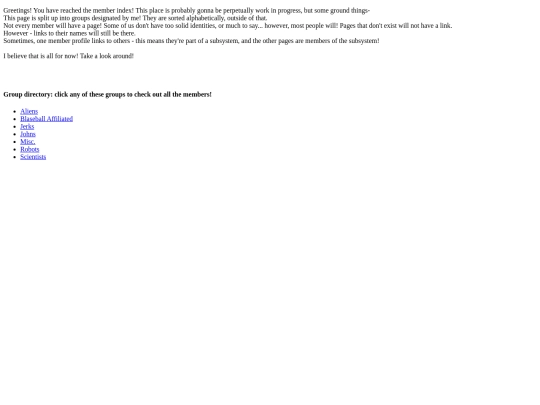 memberpages screenshot