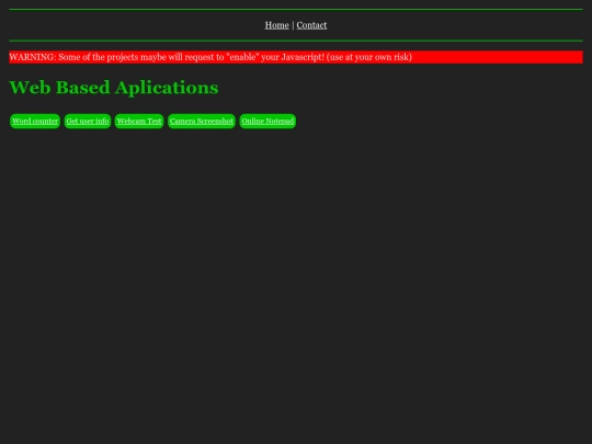 myprojects screenshot