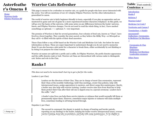 misc/warriors-refresher screenshot