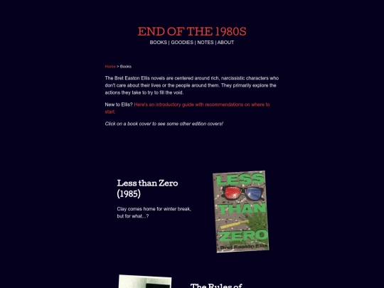 books screenshot