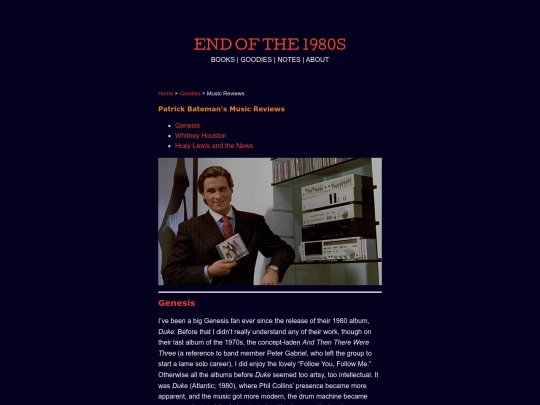 musicreviews screenshot