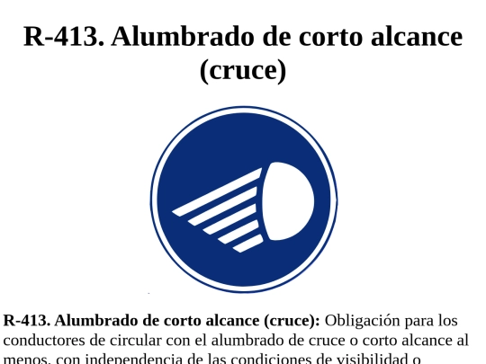 reglamentarias/r413 screenshot