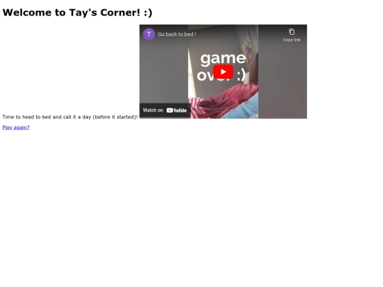 gobacktobed screenshot