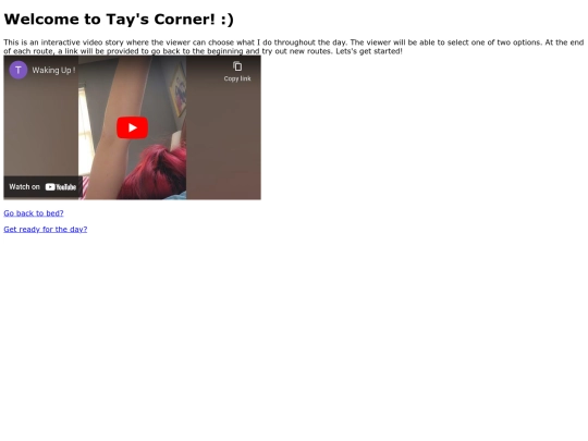 tayscorner screenshot