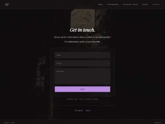 contact screenshot
