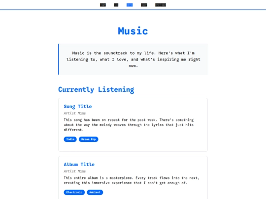 music screenshot