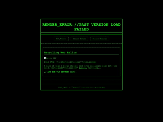 webrelics screenshot