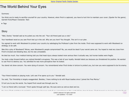fic/The World Behind Your screenshot