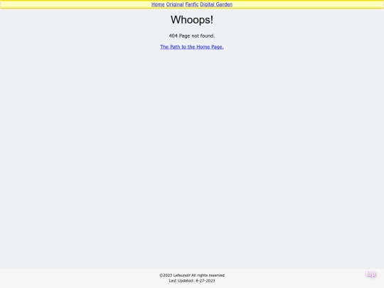 not_found screenshot