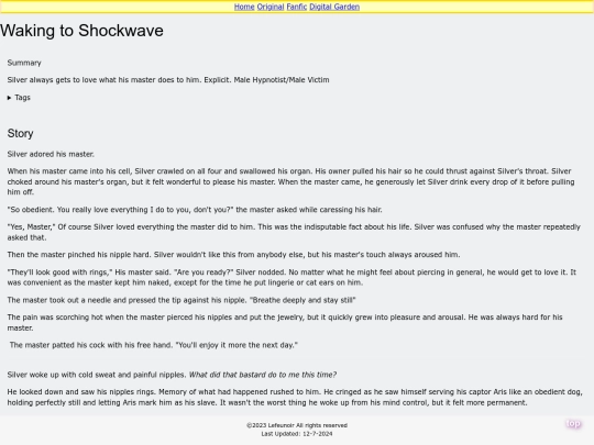 ow/Waking to Shockwave screenshot