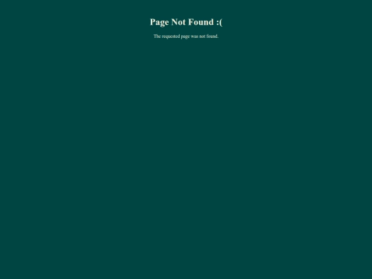 not_found screenshot