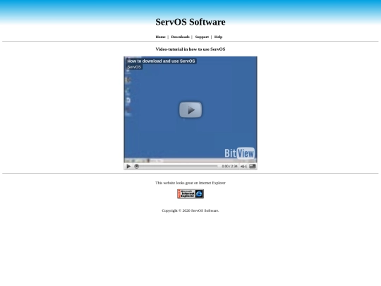 Help screenshot