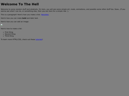 index screenshot