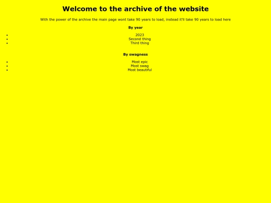 archive screenshot