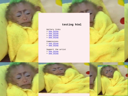 test screenshot