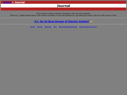 journal screenshot
