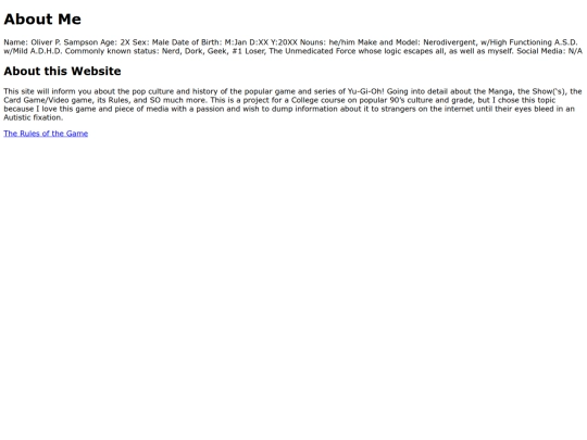 AboutPage screenshot