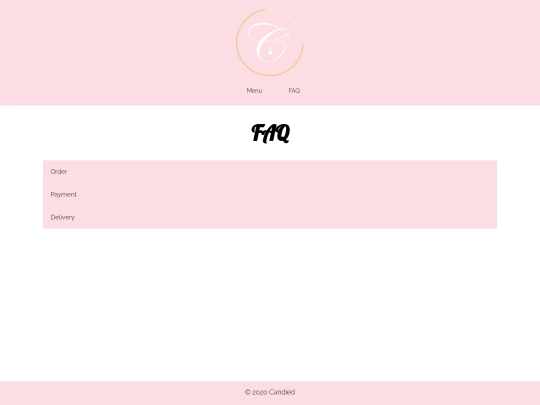 faq screenshot