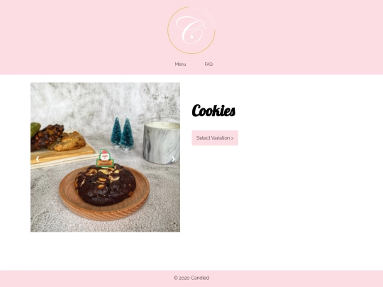 menucookie screenshot