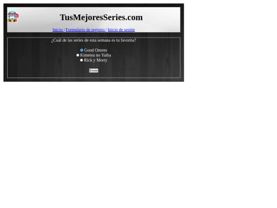 encuesta screenshot