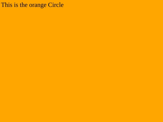 orange screenshot