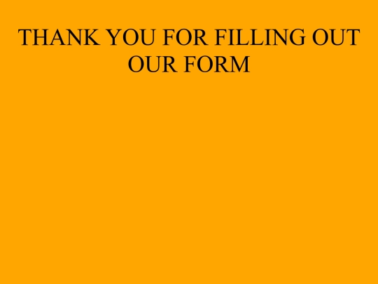 thankyou screenshot