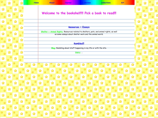 bookshelf screenshot