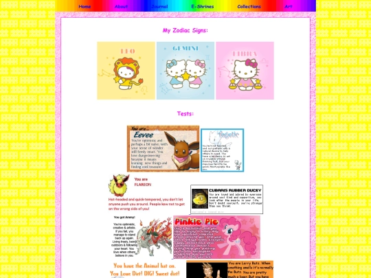 tests screenshot
