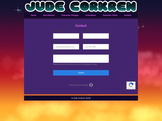 Contact screenshot