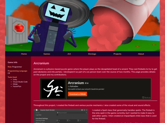 games/Arcranium screenshot