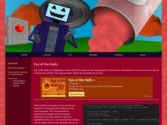 games/Eye_of_the_Hells screenshot