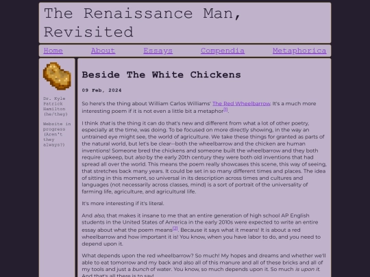 blog/posts/2024-02-09-Beside-The-White-Chickens screenshot