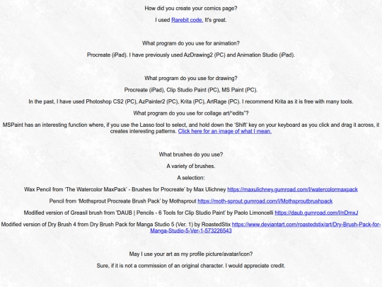 faq screenshot