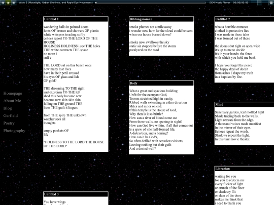 poetry screenshot