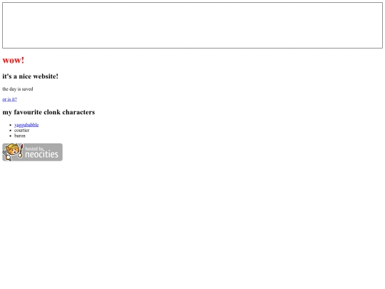 orig_testpage screenshot