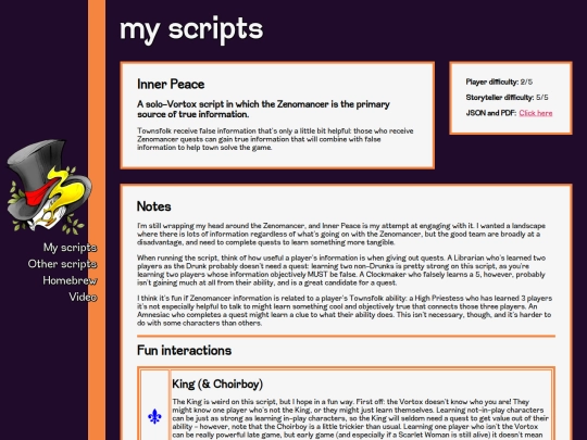 scripts/almanacs/innerpeace screenshot